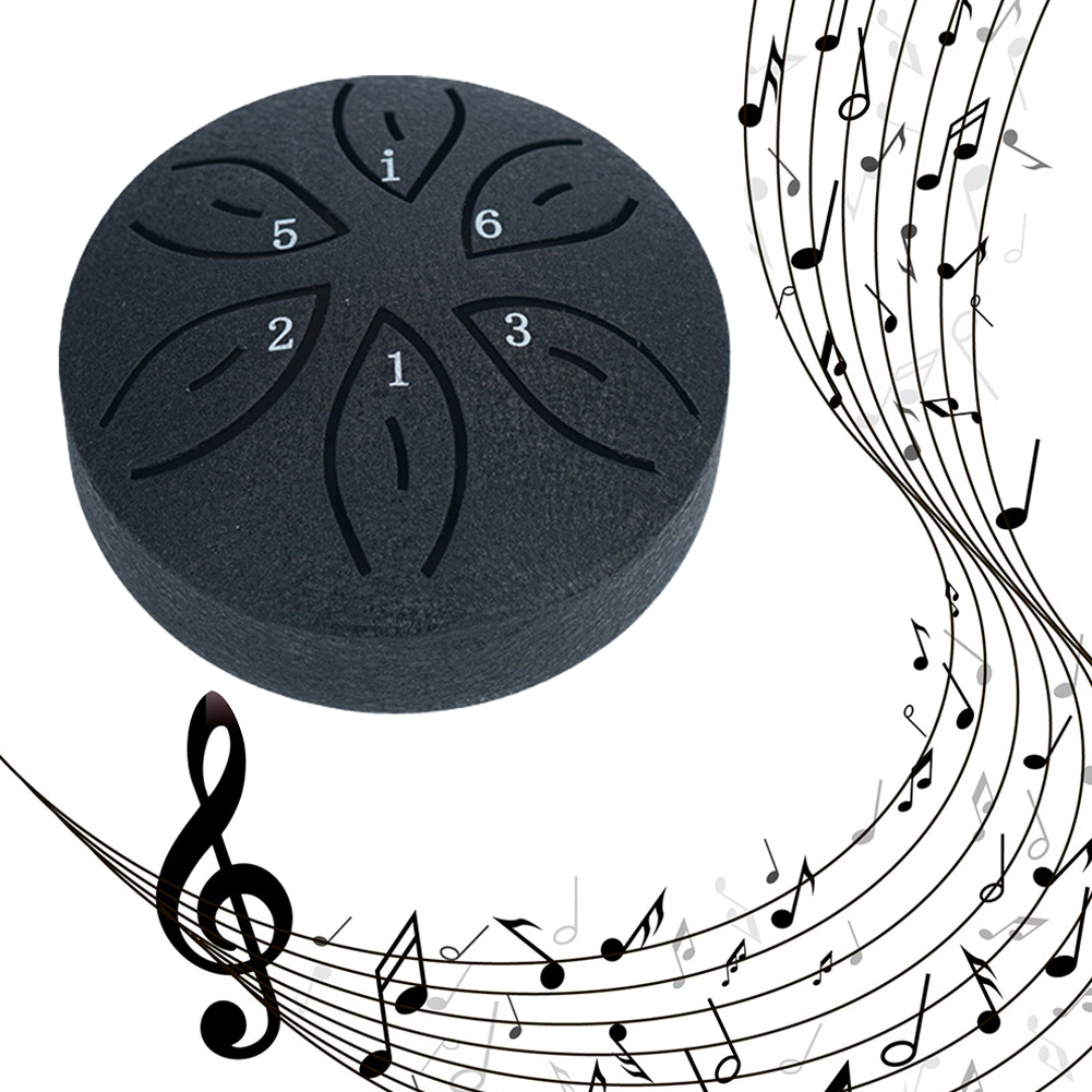 Musical Instrument Note - 3インチ6音符レインドラム、屋外用レインドラム楽器、ヨガ用パーカッション楽器、ユニークな贈り物