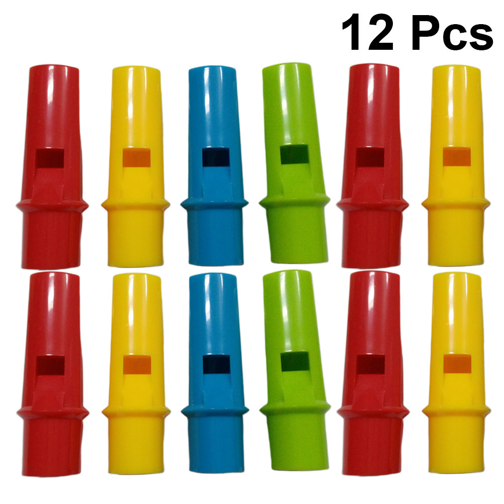 Musical Instrument Diy For Kids - 12個入り円筒型パンフルート、創造的な円形フルートホイッスル、カラフルなDIY楽器、子供向けリズム感向上ギフト、フェスティバル用