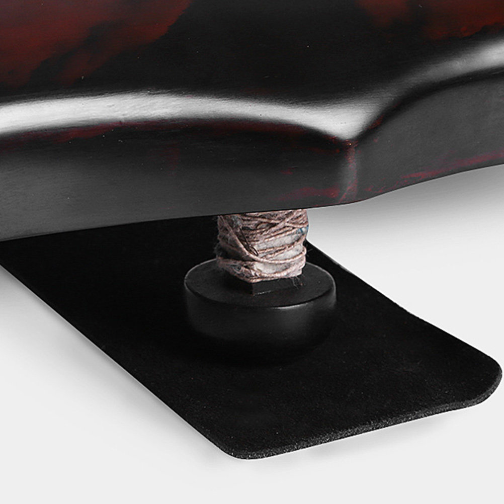 Musical Instrument Guzheng - 2 個古筝ノンスリップパッド厚みのある滑り止めマット両面フリース牛革ウクレレギター古琴楽器用