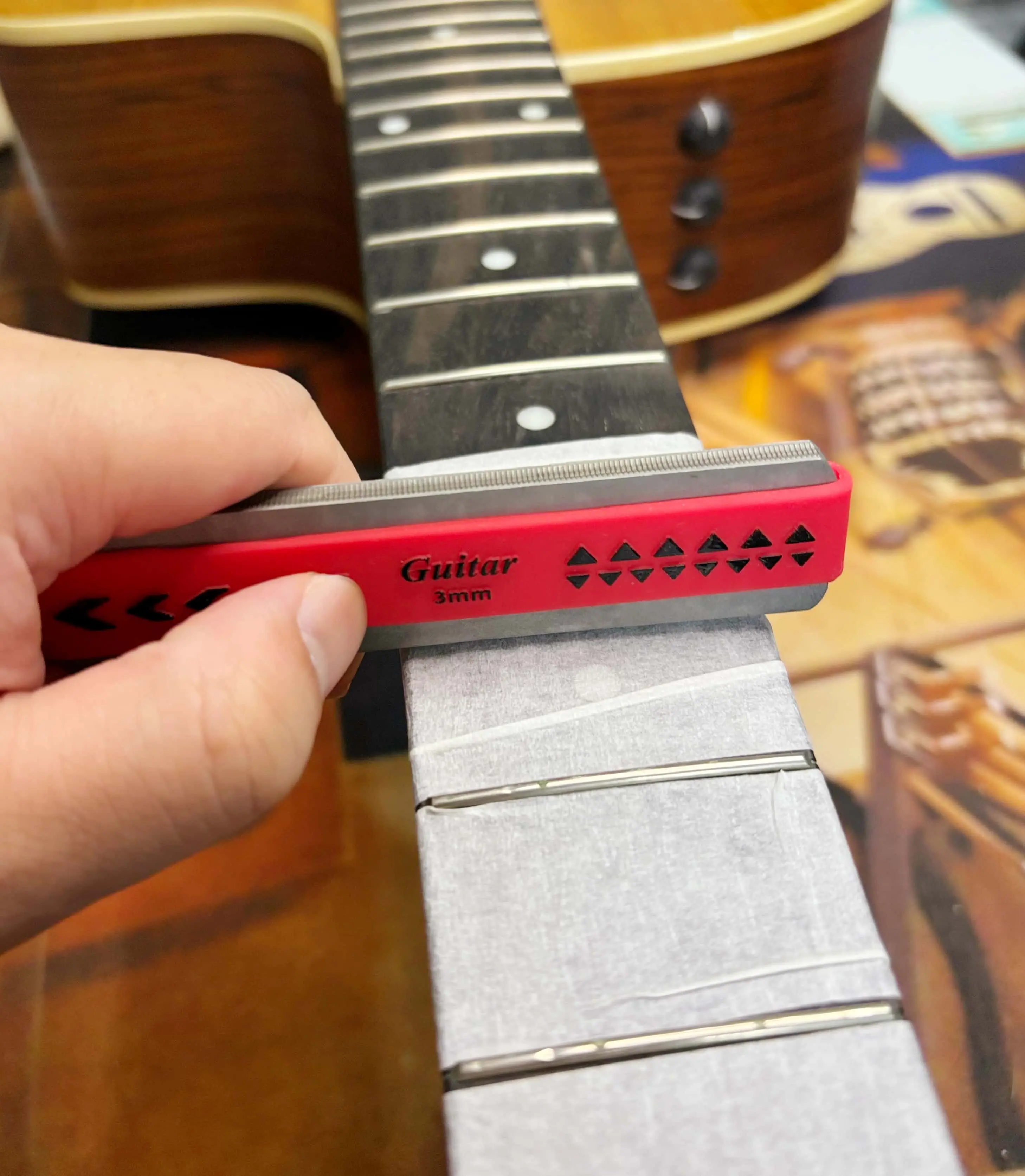 ギター ウクレレ 弦楽器 指板 フレット クラウニングファイ - Musical Instrument Note のレビューと価格