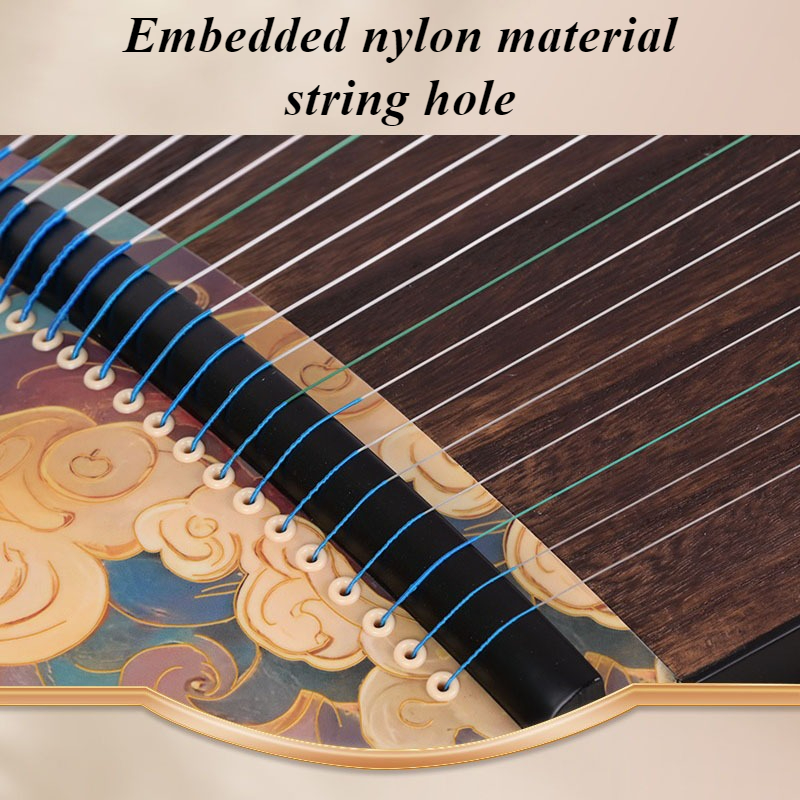 手作り中国古琴ポータブルパフォーマンス小型古筝初心者練習プロ - Musical Instrument Guzheng のレビューと価格