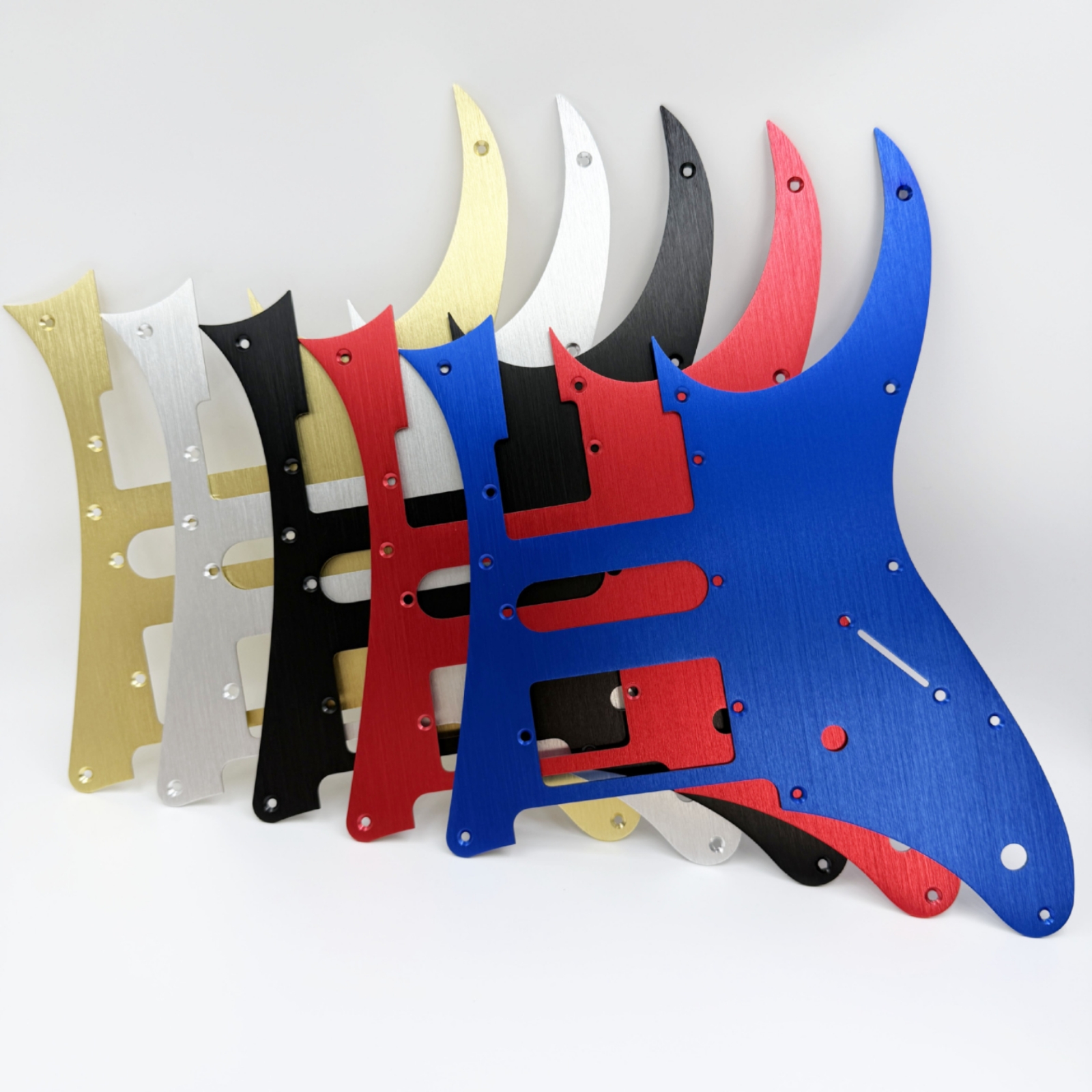 エレキギターピックガードアルミ合金金属ギターピックガード楽器 - Musical Instrument Music のレビューと価格