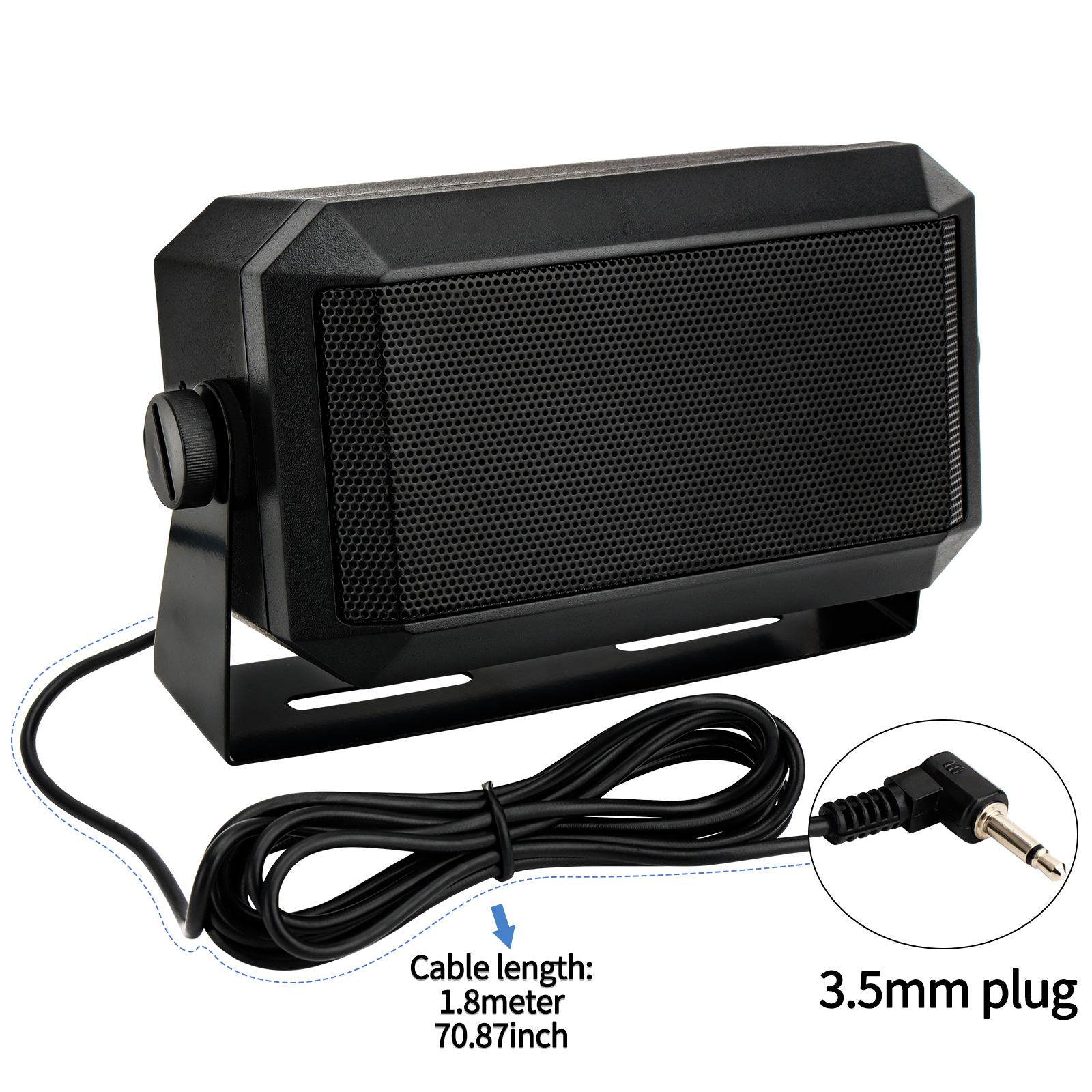 ABBREE 長方形外部通信スピーカー すべての 3.5 m - Musical Instrument Triangle のレビューと価格