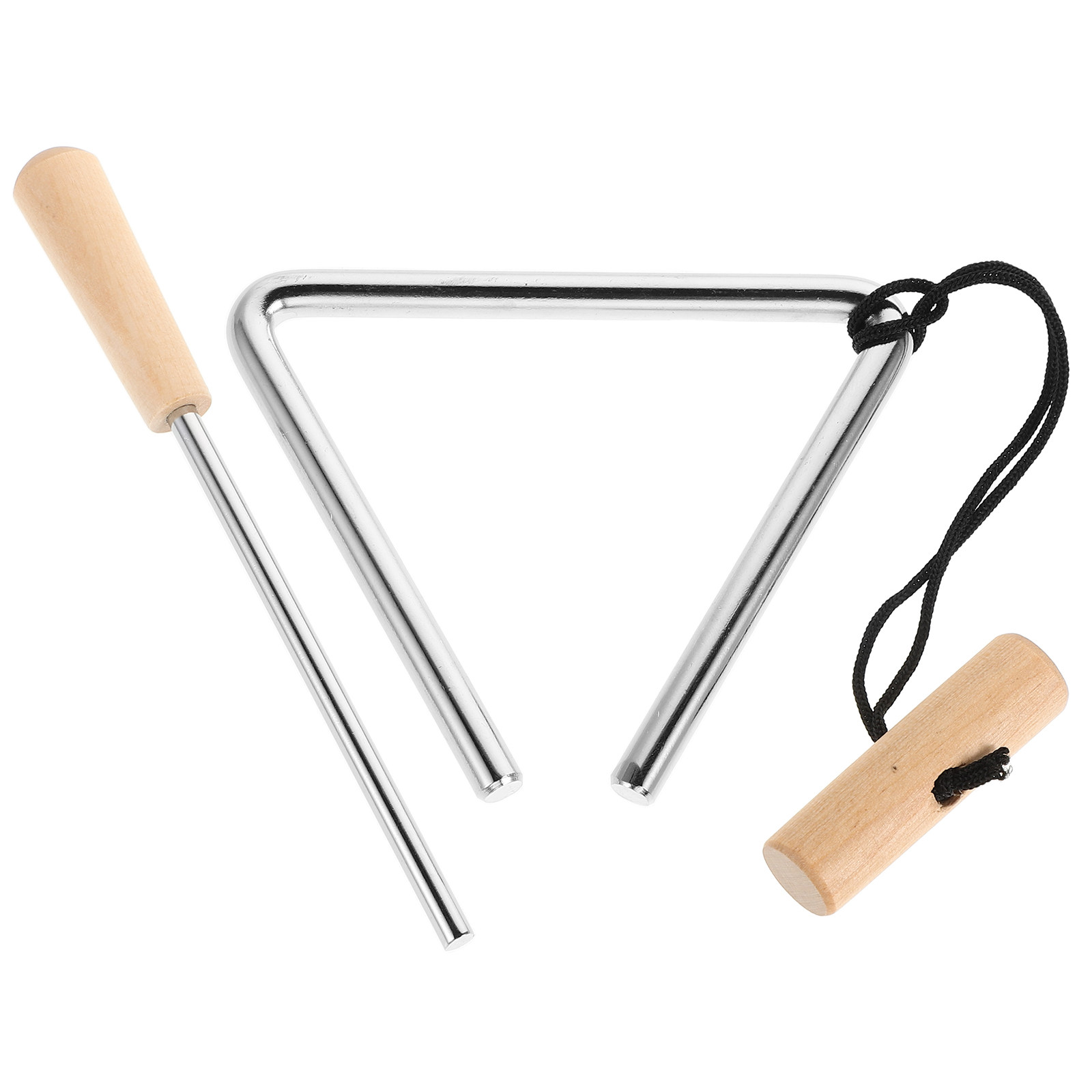4 インチ鉄三角形打楽器スチールミュージックベル学校バンドオ - Musical Instrument Triangle のレビューと価格