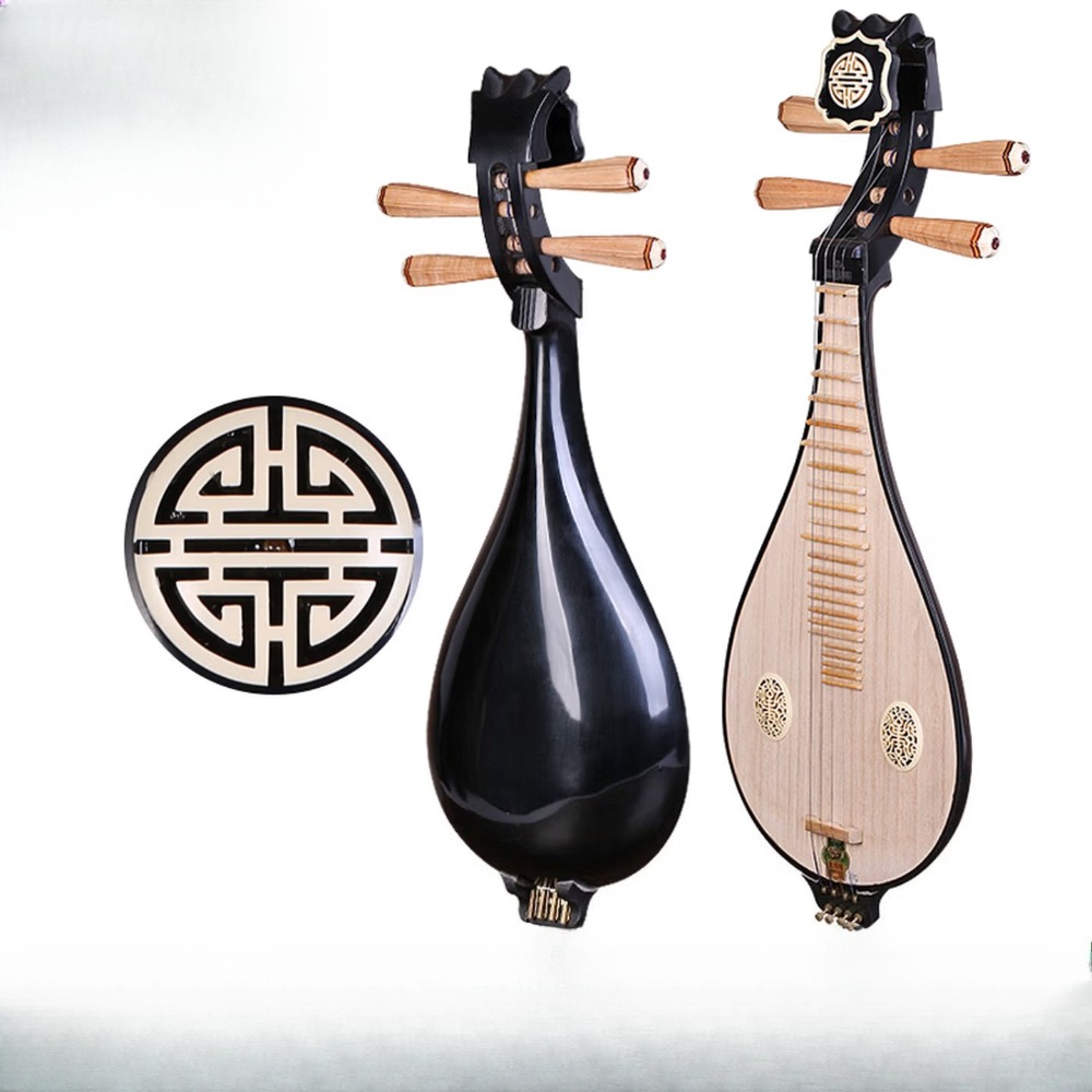 654 Liuqin (Tu Pipa) カタルパ材とダルベ - Musical Instrument Music のレビューと価格