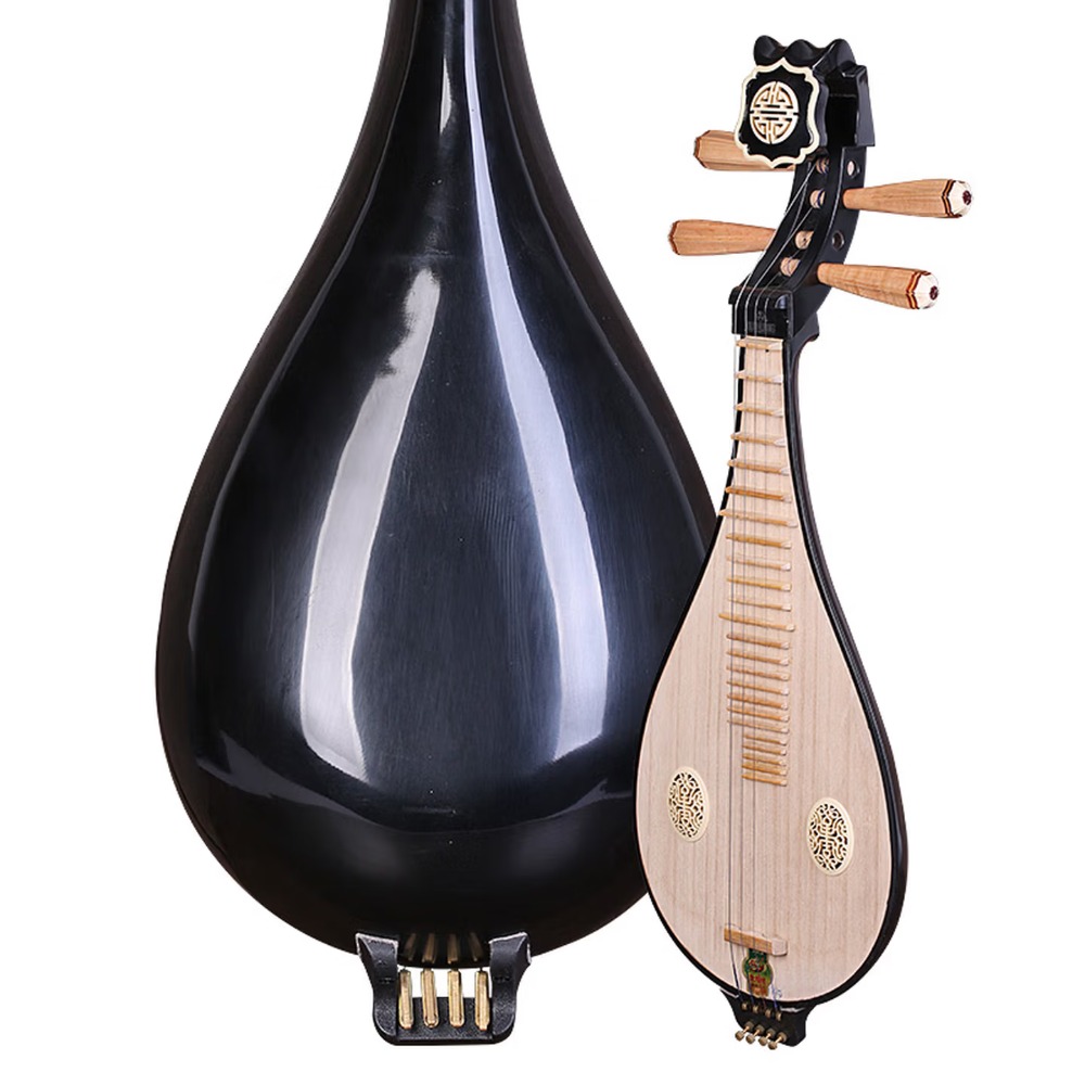 654 Liuqin (Tu Pipa) カタルパ材とダルベ - Musical Instrument Music のレビューと価格