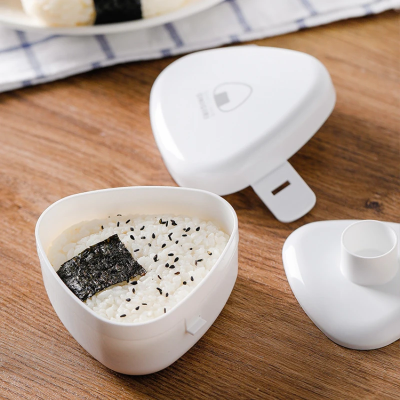 三角弁当箱,電子レンジで加熱して子供の寿司を作る - Musical Instrument Triangle のレビューと価格