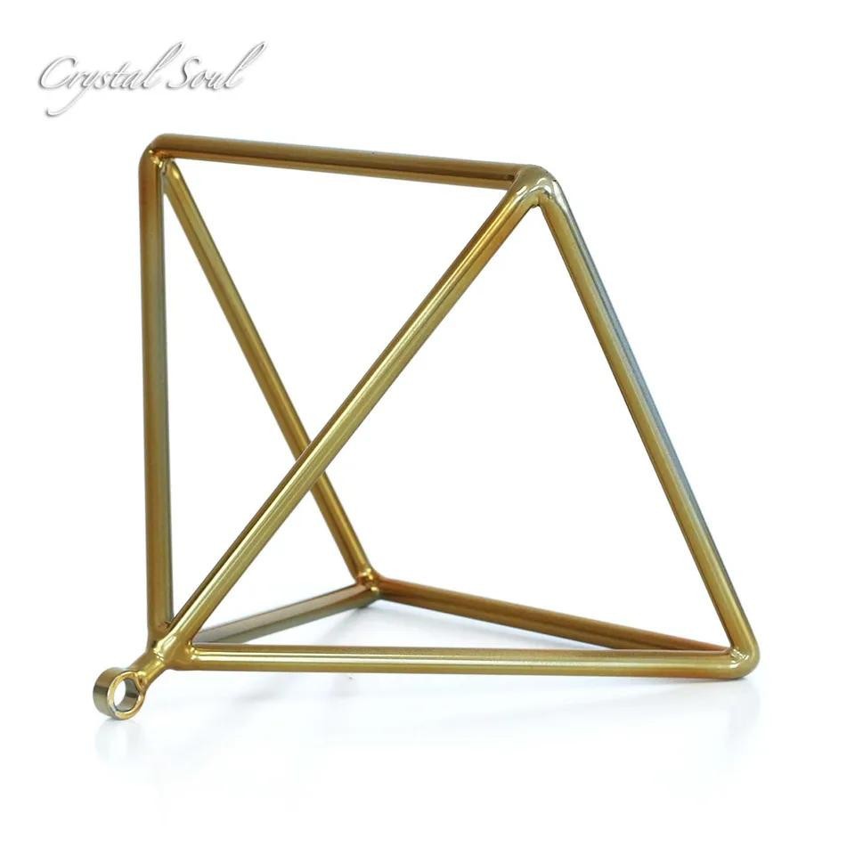 432Hz 12インチ クリスタルピラミッド ゴールド ミュ - Musical Instrument Triangle のレビューと価格