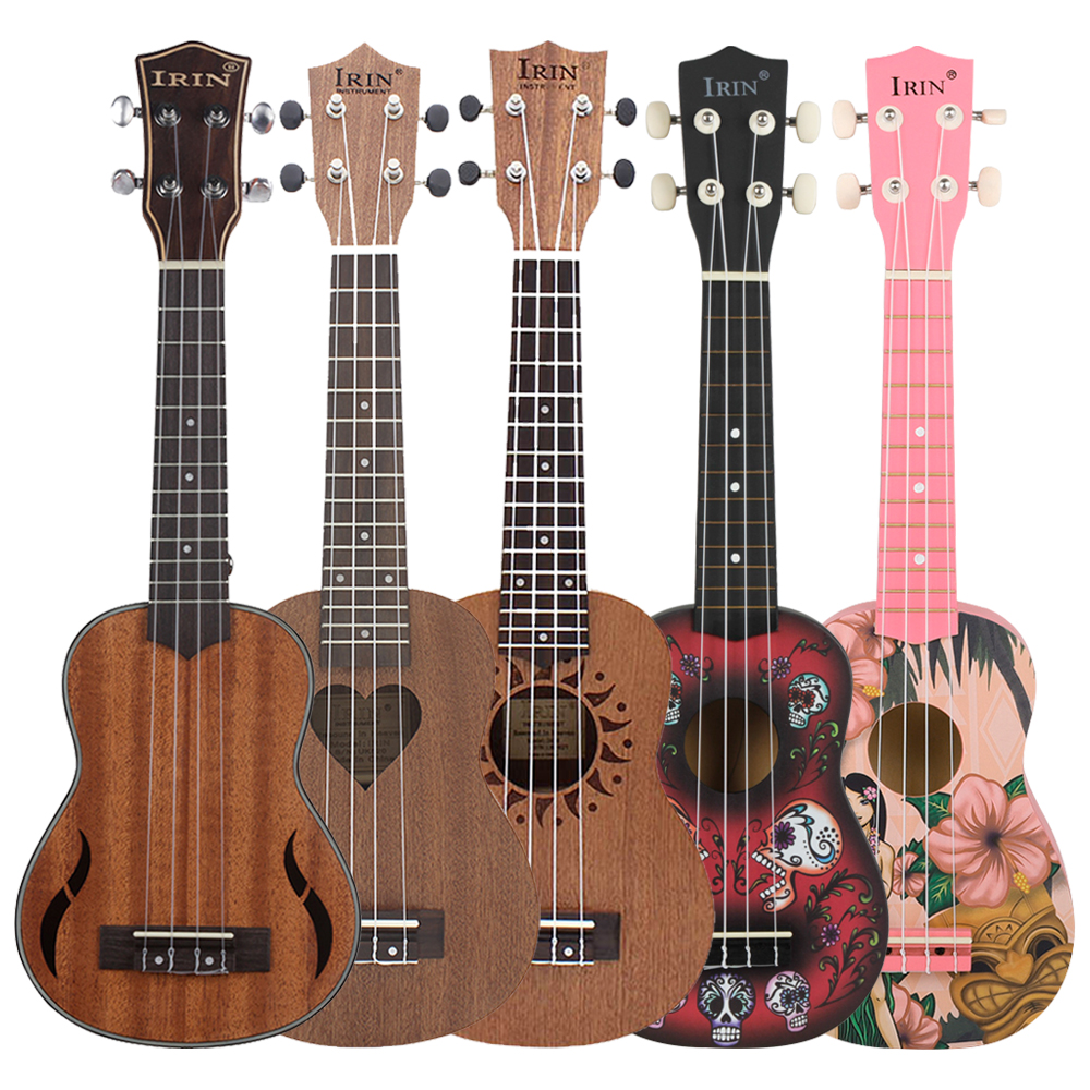 21 インチ ウクレレ ハワイアン ギター ソプラノ 初心者 - Musical Instrument Note のレビューと価格