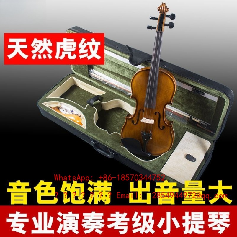 プロ仕様演奏グレードバイオリン楽器オールソリッドウッド手作り - Musical Instrument Net のレビューと価格