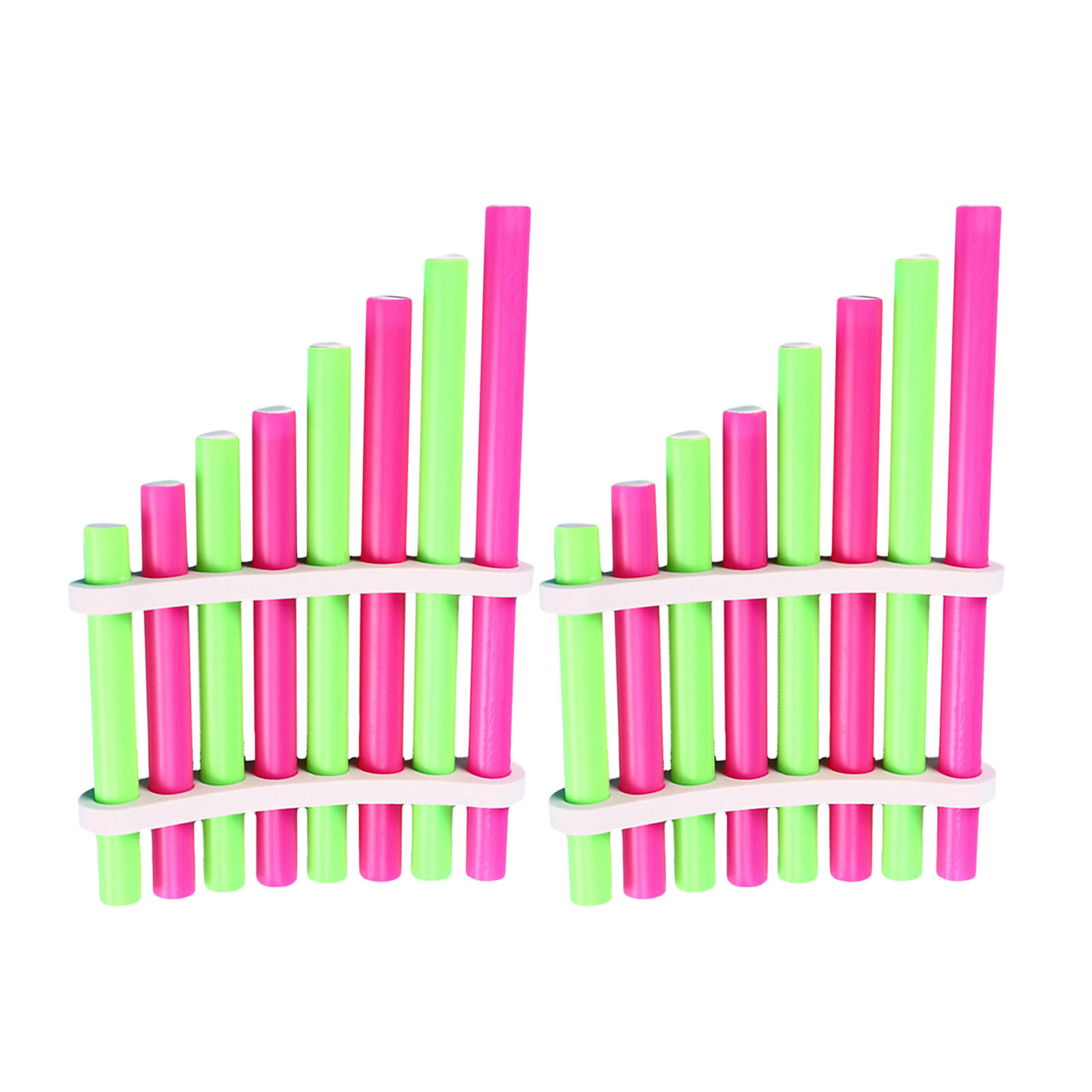 2セット パンパイプ DIY 教育科学実験楽器キット カラフ - Musical Instrument Diy For Kids のレビューと価格