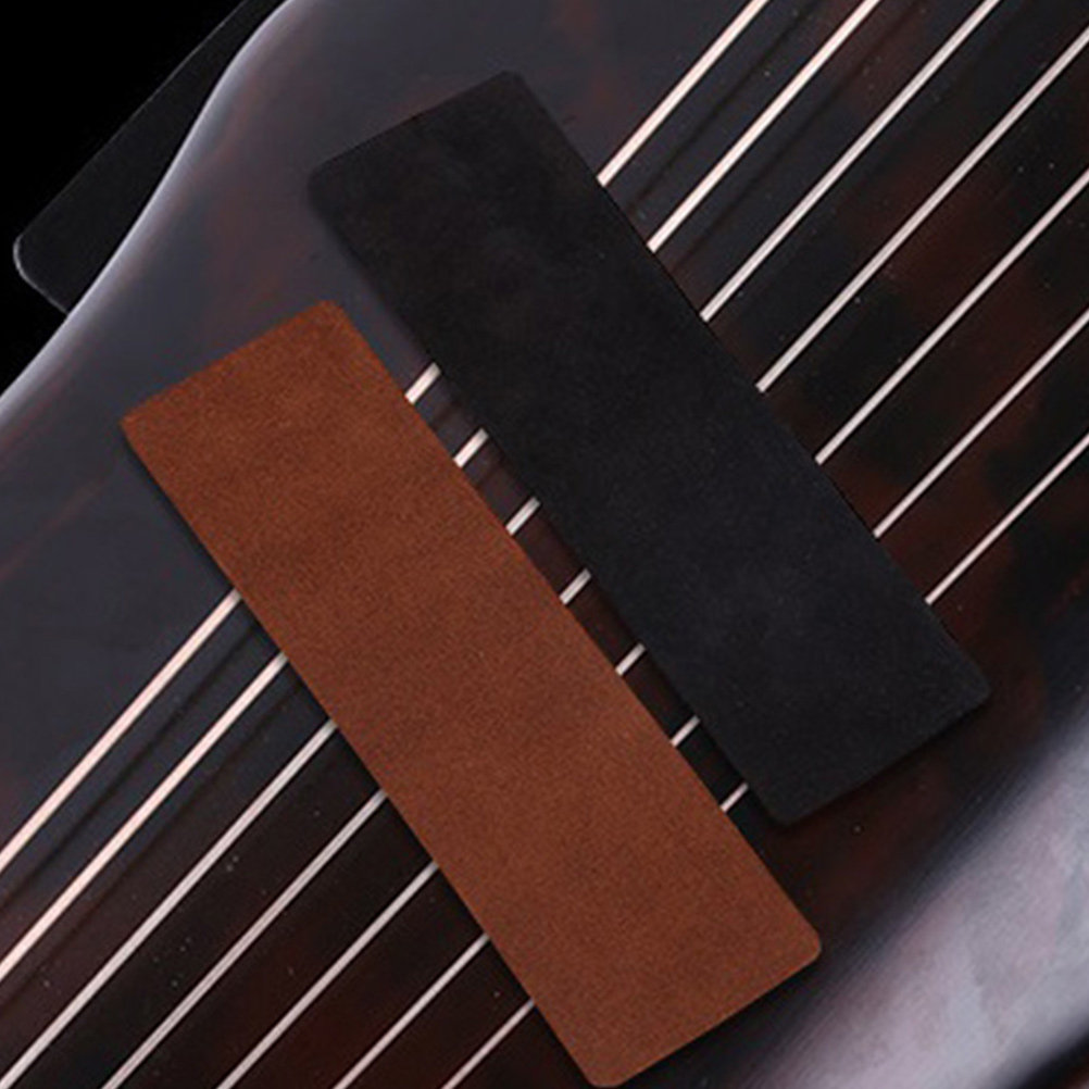 2 個古筝ノンスリップパッド厚みのある滑り止めマット両面フリ - Musical Instrument Guzheng のレビューと価格