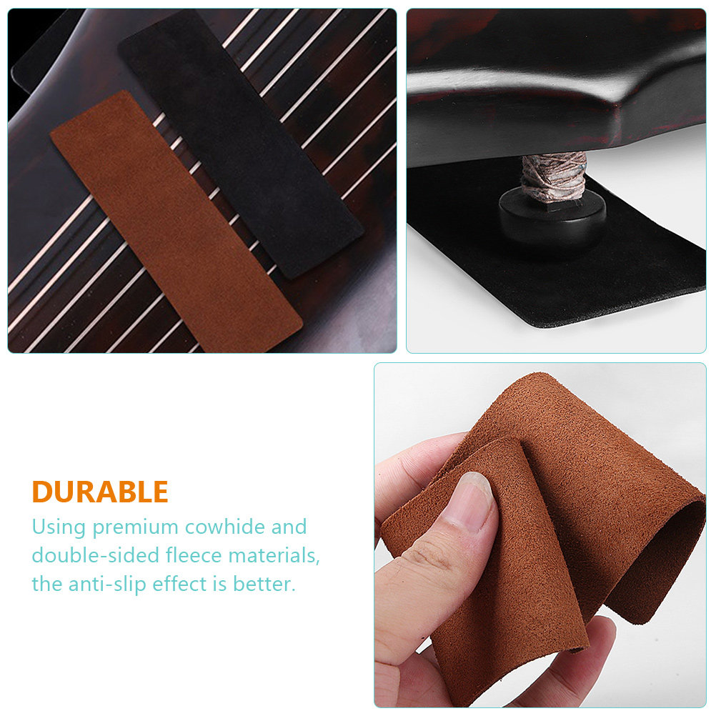 2 個古筝ノンスリップパッド厚みのある滑り止めマット両面フリ - Musical Instrument Guzheng のレビューと価格