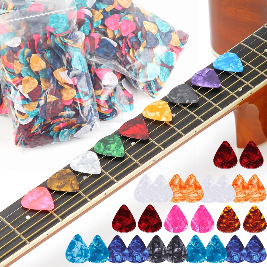 20-50 個箱入りセルロイドギターピックベースウクレレ弦楽 - Musical Instrument Note のレビューと価格