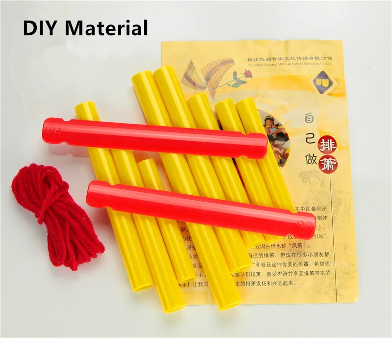 子供用 ABS プラスチックパンフルート、DIY パンフルー - Musical Instrument Diy For Kids のレビューと価格
