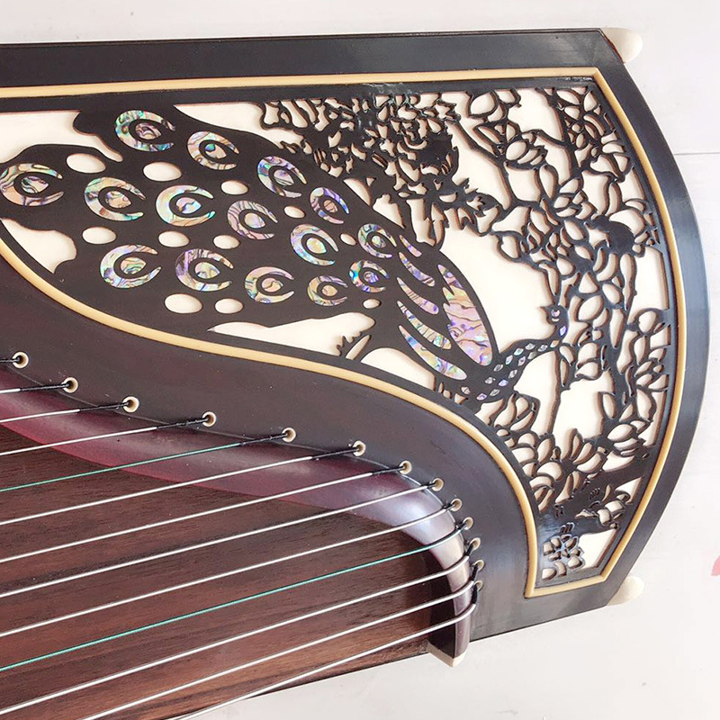 古筝黒檀シリーズ古筝孔雀彩貝モデル163cm楽器古筝 - Musical Instrument Guzheng のレビューと価格