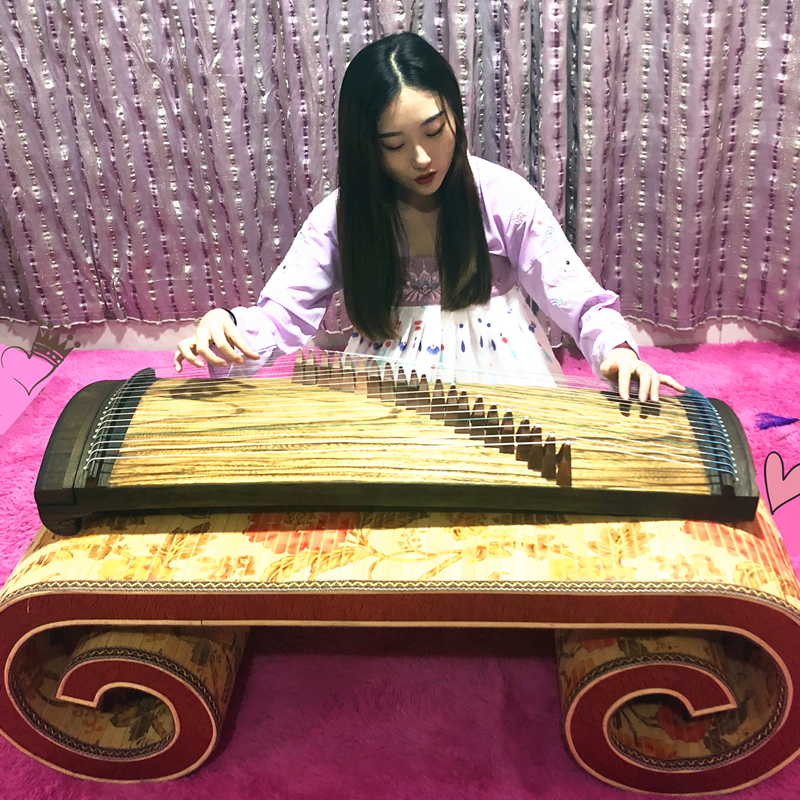 ミニ古筝ポータブルハーフゼン21弦ツィター大人子供演奏試験指 - Musical Instrument Guzheng のレビューと価格