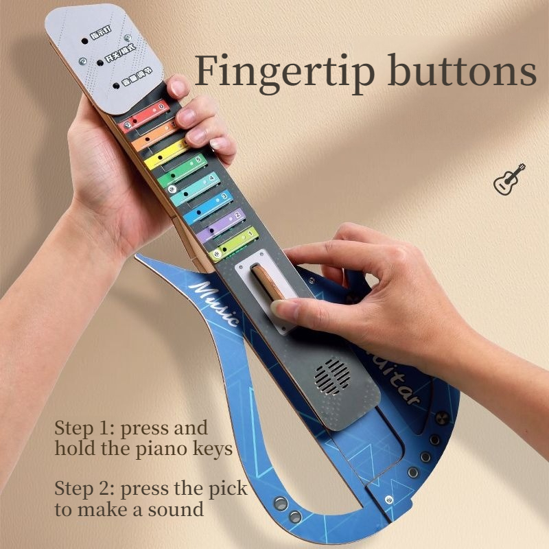 木製 DIY エレキギターキットおもちゃ子供演奏ギター材料キ - Musical Instrument Diy For Kids のレビューと価格