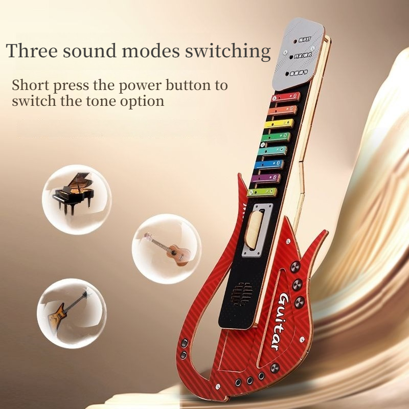 木製 DIY エレキギターキットおもちゃ子供演奏ギター材料キ - Musical Instrument Diy For Kids のレビューと価格