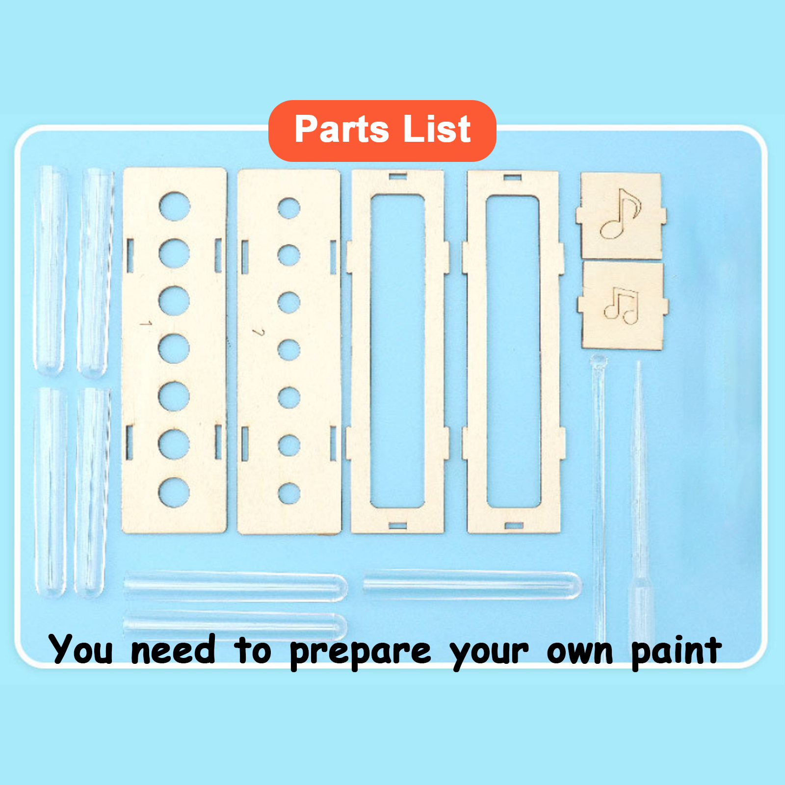 日曜大工の楽しい科学実験,楽器,チューブ,小さな教育,子供の - Musical Instrument Diy For Kids のレビューと価格