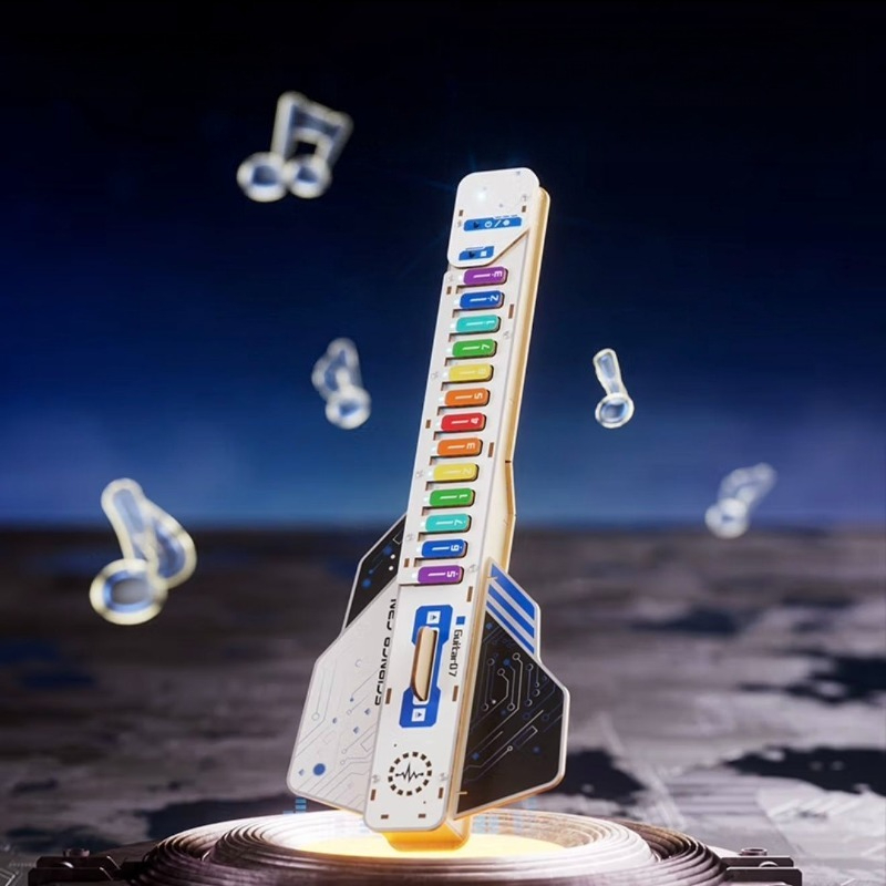 DIY ストリングレスエレキギターキット子供科学技術教育玩具 - Musical Instrument Diy For Kids のレビューと価格
