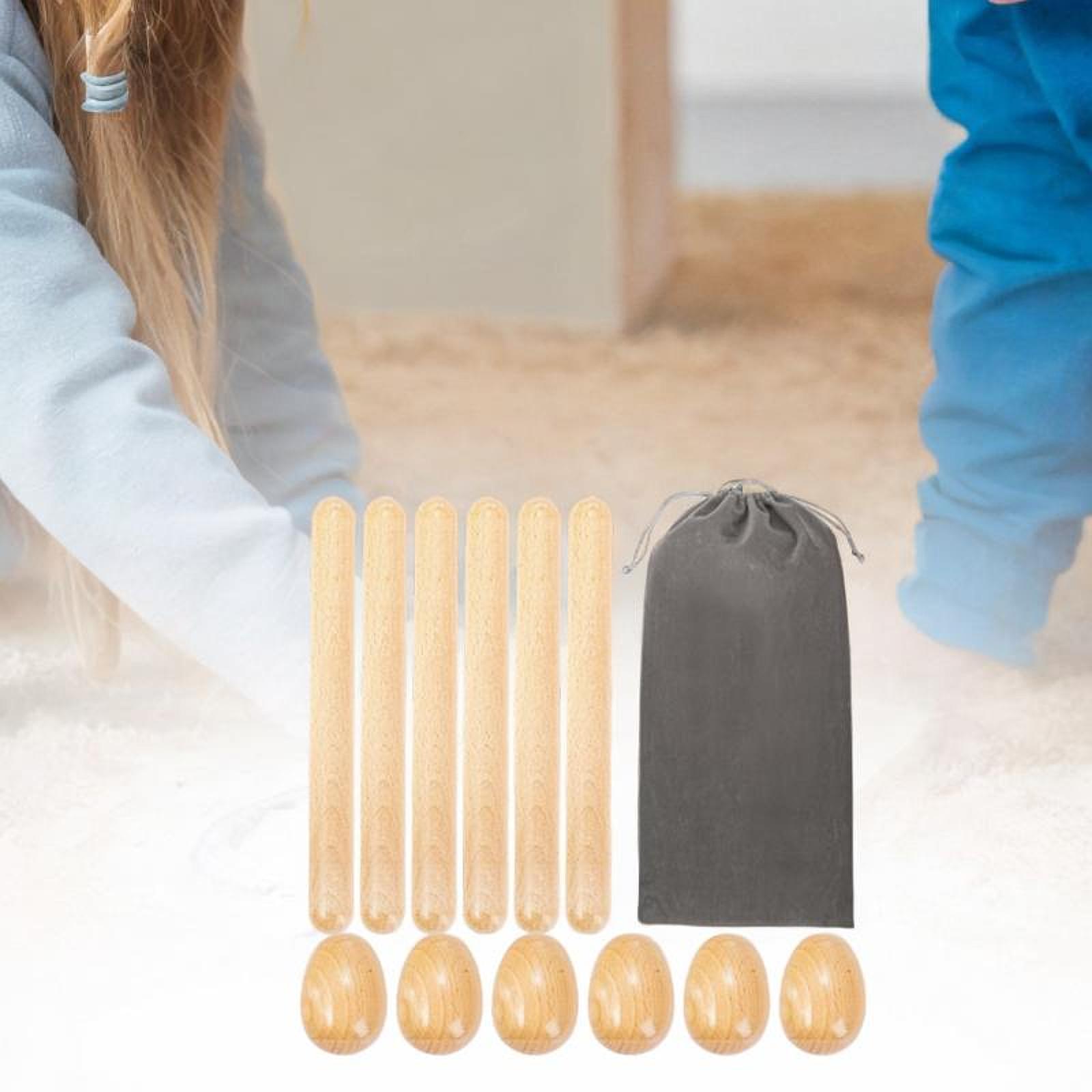子供用パーカッション木製リズムスティックセット、就学前および - Musical Instrument Diy For Kids のレビューと価格