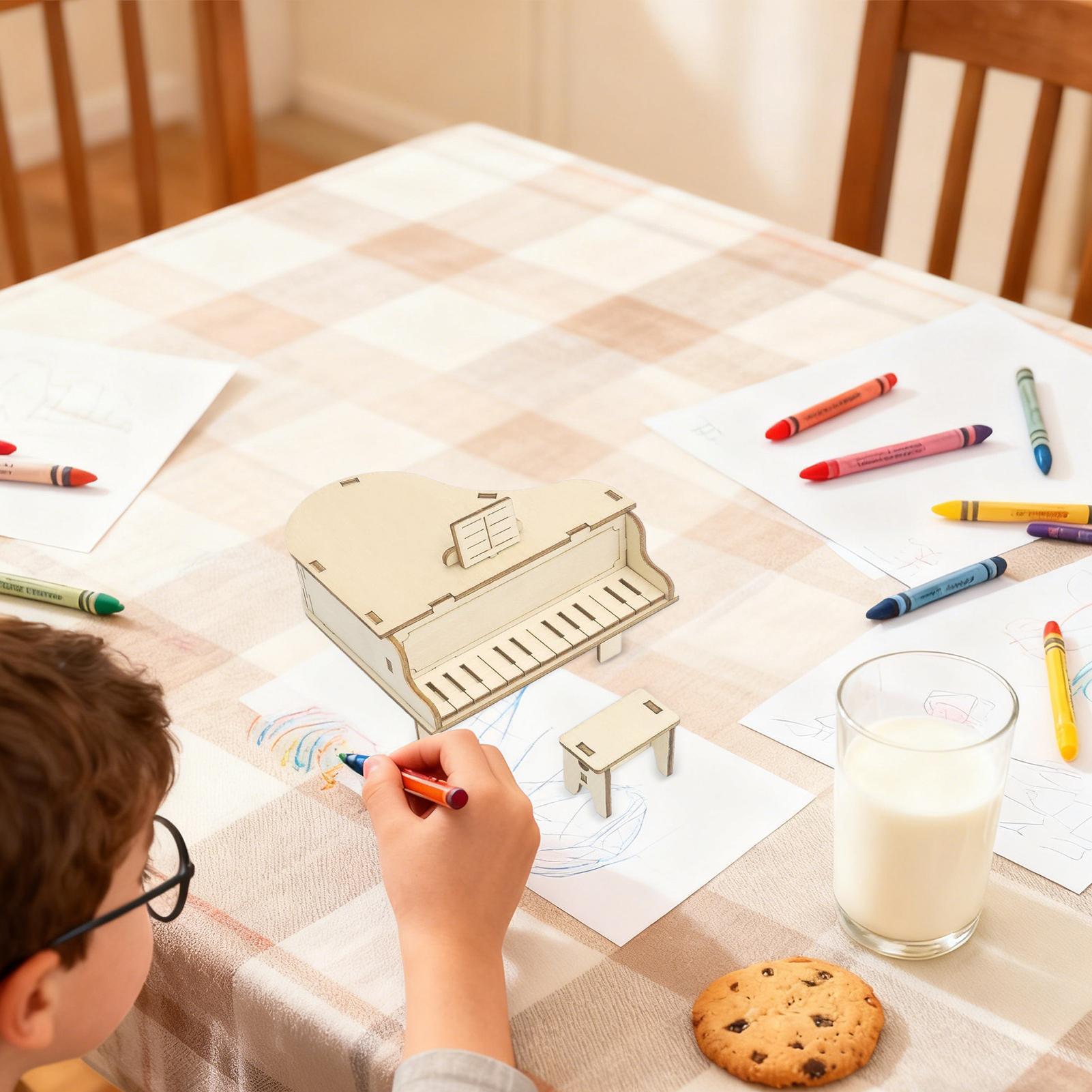 DIYオルゴールキット 木製楽器模型 DIY素材 おもちゃ  - Musical Instrument Diy For Kids のレビューと価格